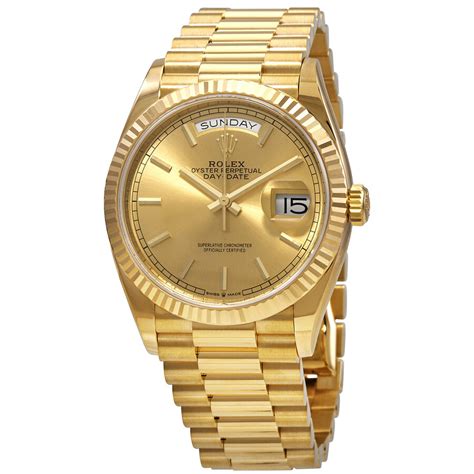 rolex day date 36 jomashop yellow gold|Rolex gold day date 36mm.